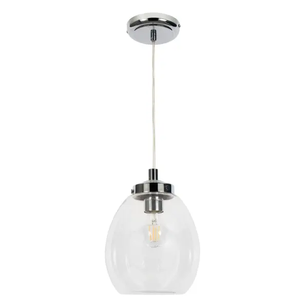 Chrome Ceiling Fitting Pendant/Semi Flush